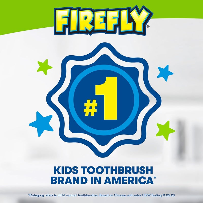 Firefly Clean N' Protect Teenage Mutant Ninja Turtles Power Toothbrush with 3D Character Cover, Soft Bristles, Battery Included, Ages 3+, 1+1 - Image 4